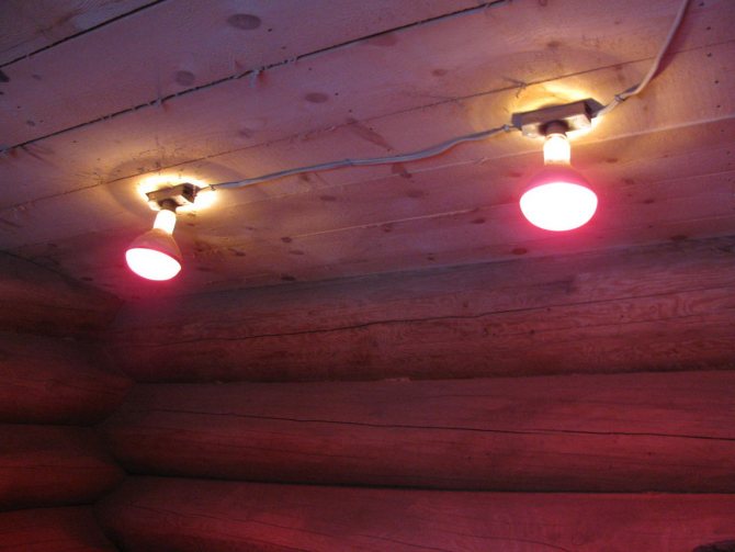 Инфрачервени лампи в кокошарника